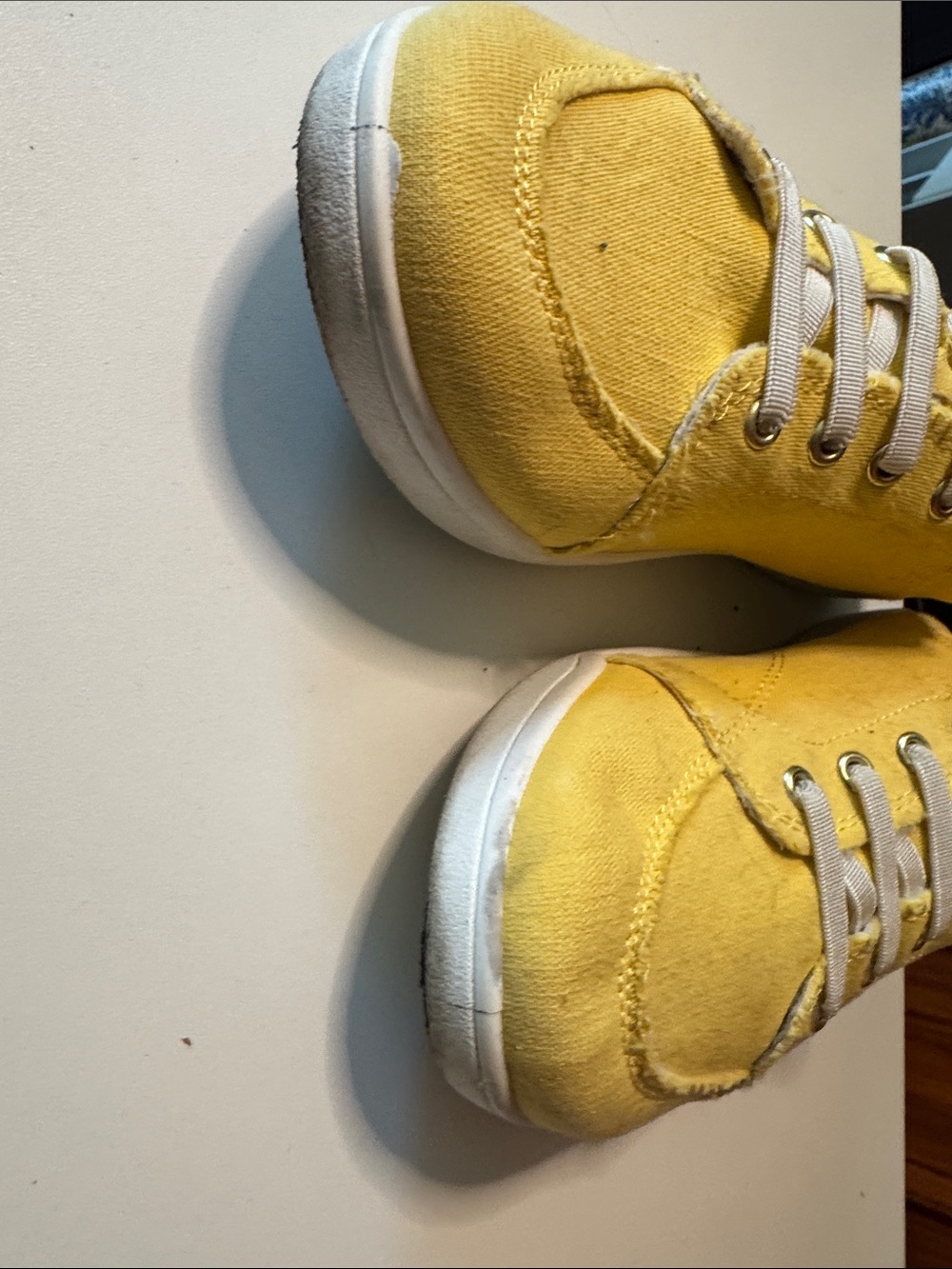 Vionic Women’s Yellow Canvas Slip-On Sneakers - Picture 5 of 8
